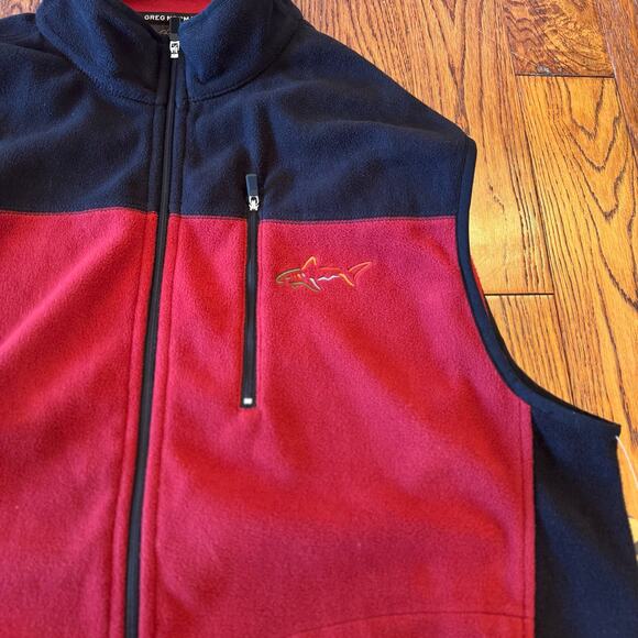 NWT Greg Norman Tasso Elba Golf Vest Mens L Performance Five Iron Fleece Active - Picture 5 of 10